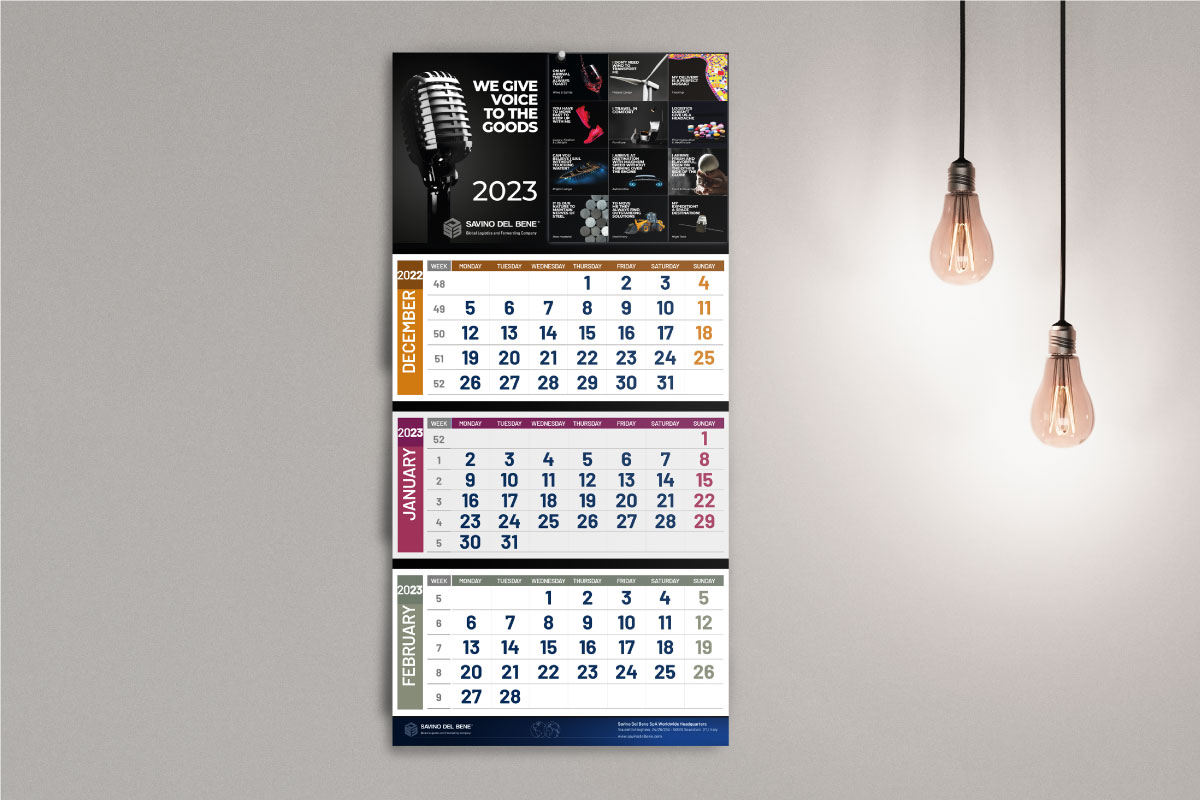 calendario da muro